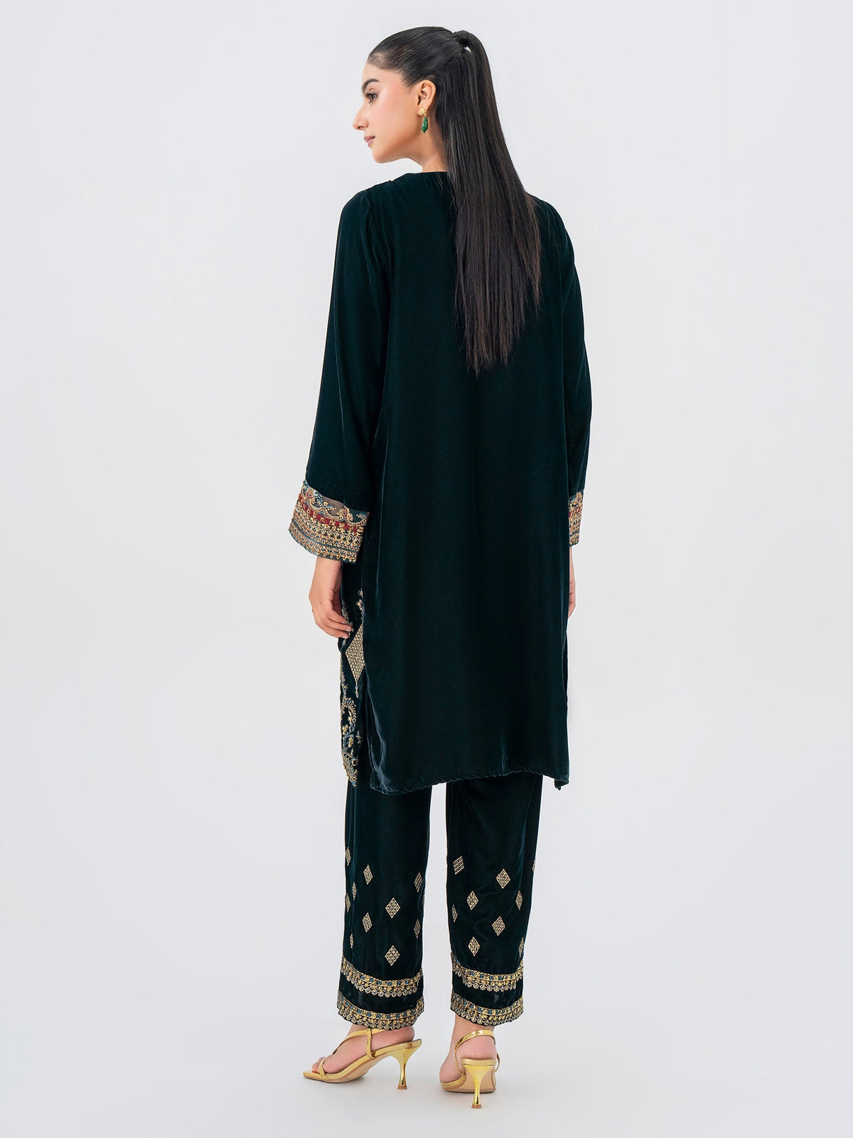 Lime Light | Velvet Pret | V-14 by Lime Light - Designer Dress - Type: Ladies Clothes - Available at Libayah - 100% Original