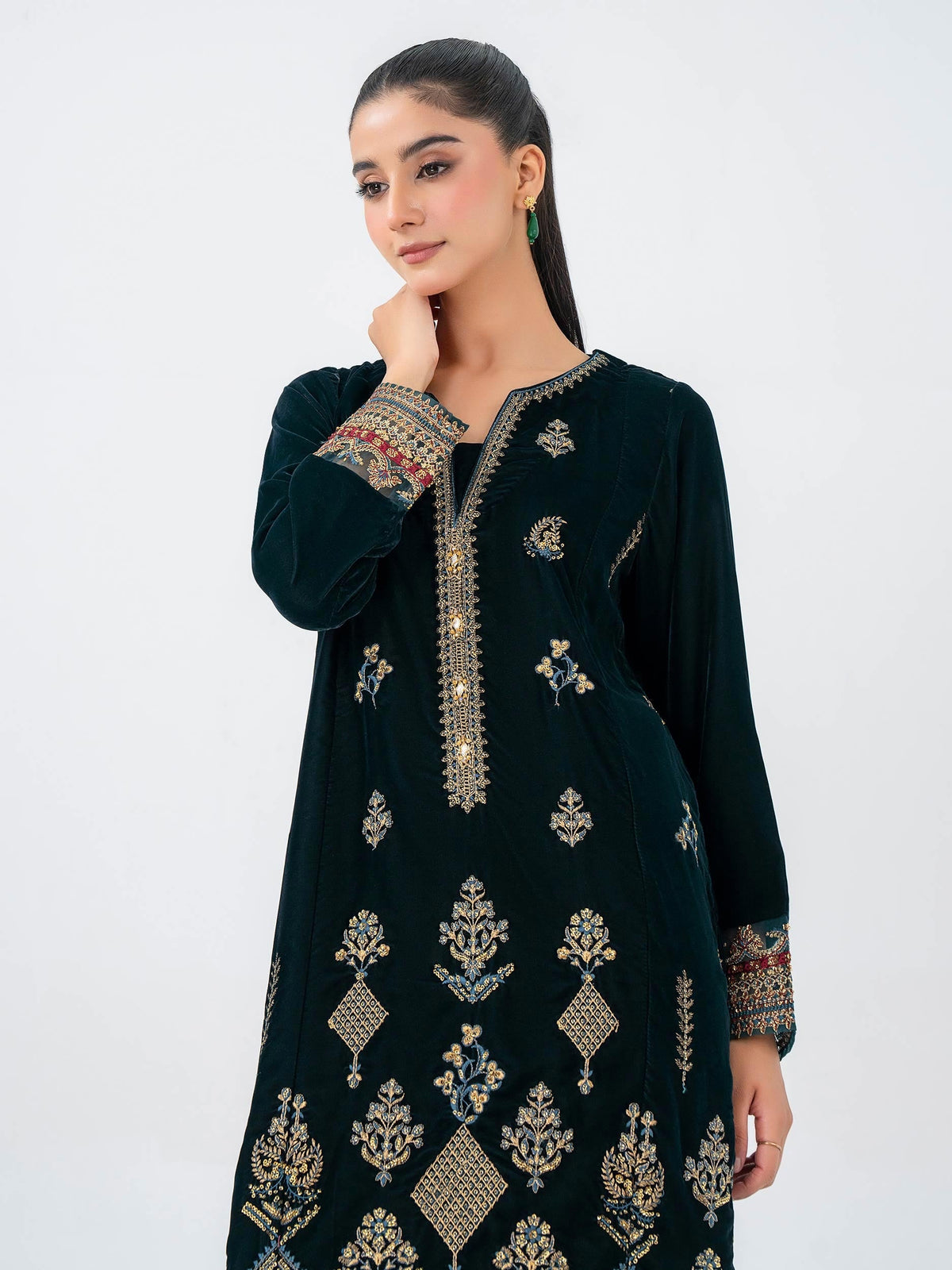 Lime Light | Velvet Pret | V-14 by Lime Light - Designer Dress - Type: Ladies Clothes - Available at Libayah - 100% Original