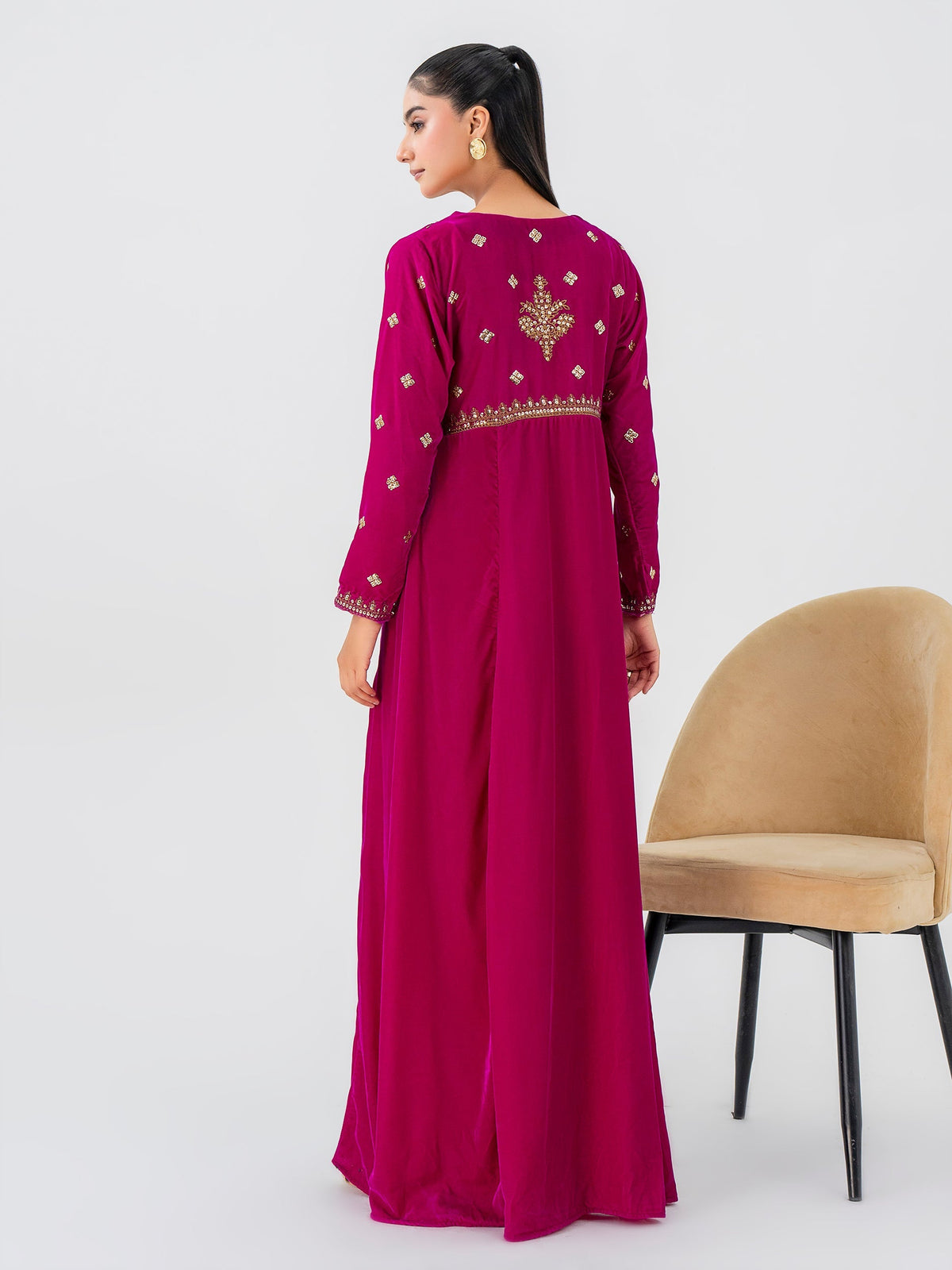Lime Light | Velvet Pret | V-16 by Lime Light - Designer Dress - Type: Ladies Clothes - Available at Libayah - 100% Original