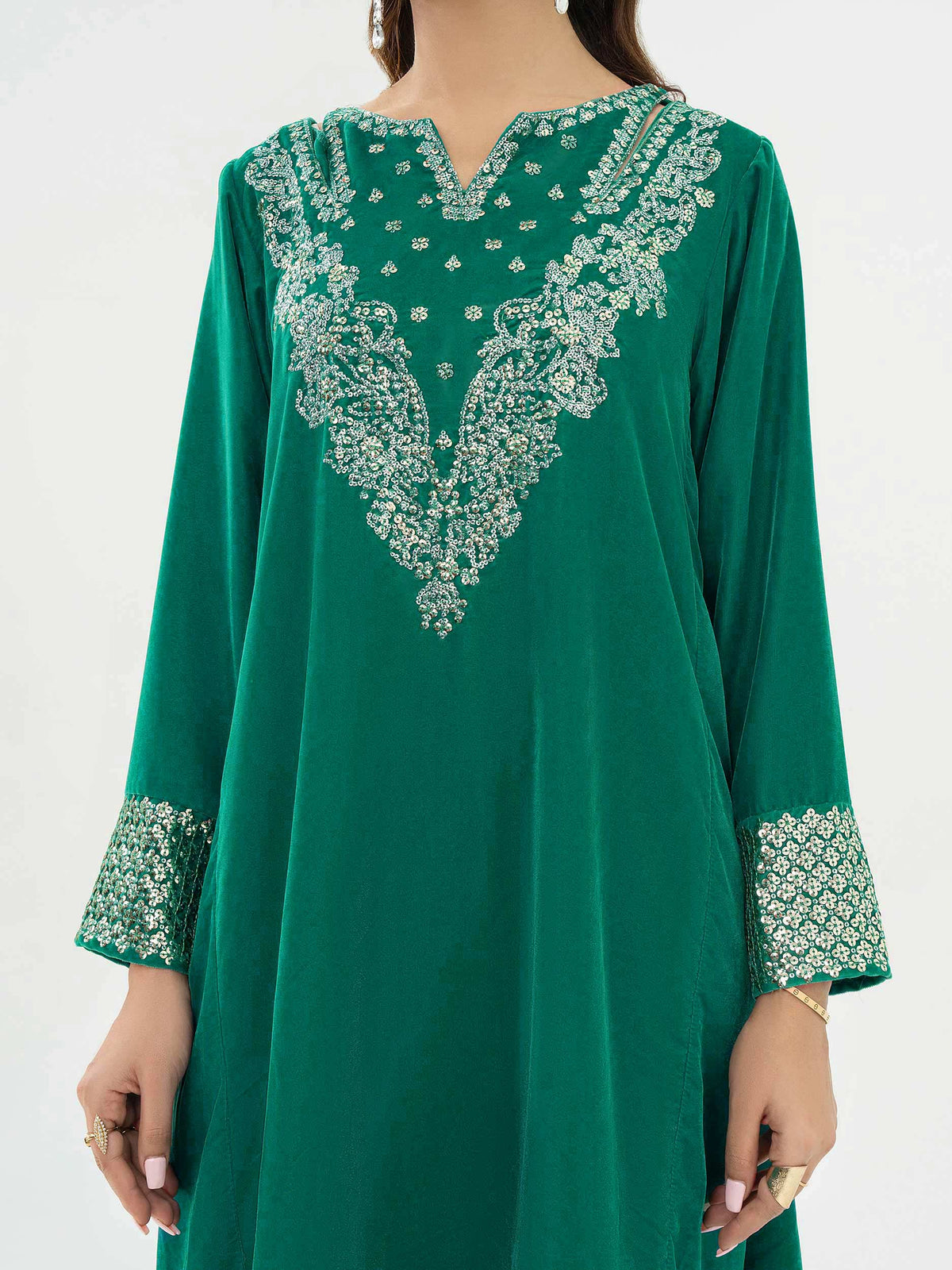 Lime Light | Velvet Pret | V-09 by Lime Light - Designer Dress - Type: Ladies Clothes - Available at Libayah - 100% Original