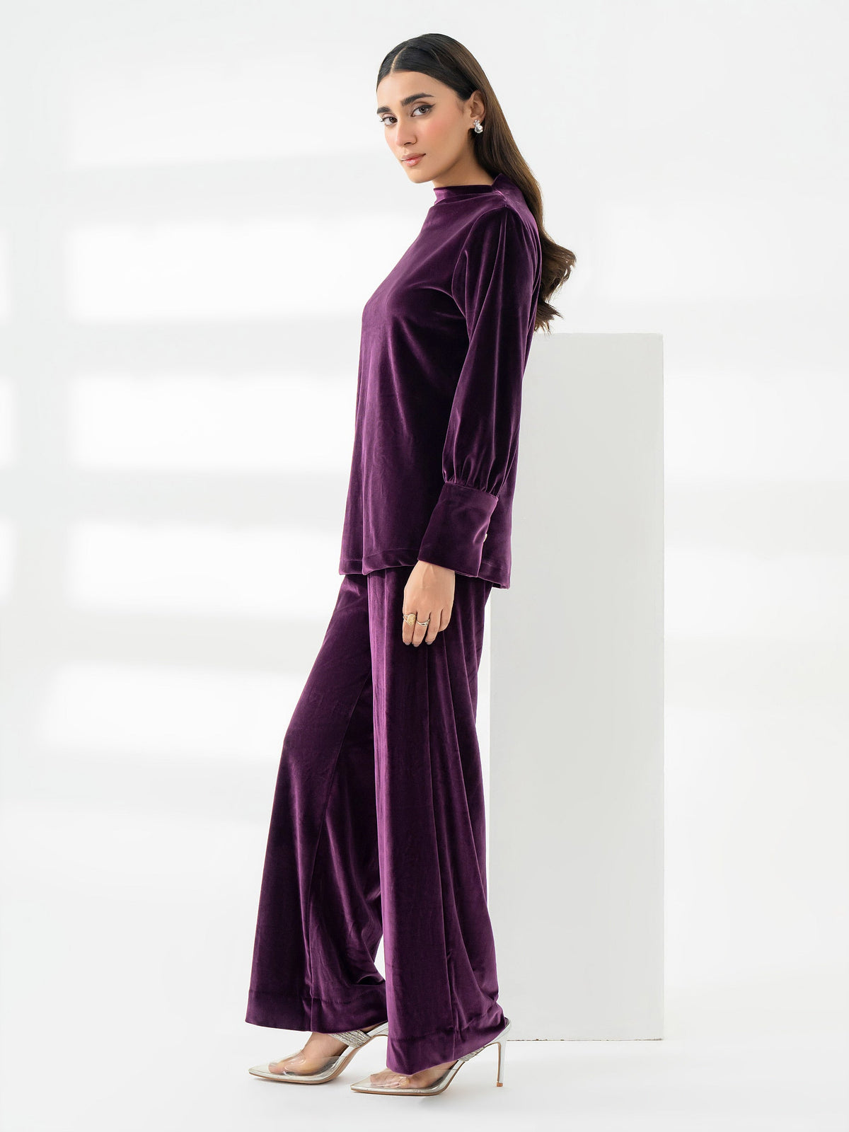 Lime Light | Velvet Pret | V-01 by Lime Light - Designer Dress - Type: Ladies Clothes - Available at Libayah - 100% Original