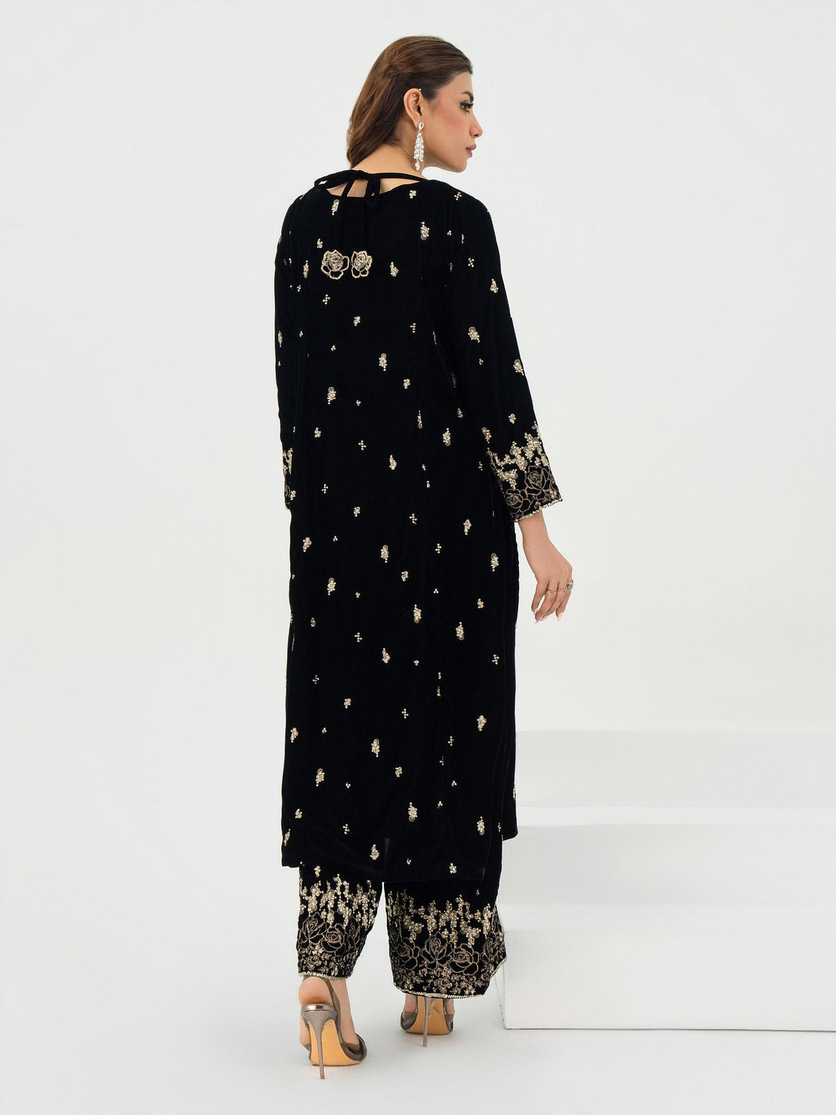 Lime Light | Velvet Pret | V-20 by Lime Light - Designer Dress - Type: Ladies Clothes - Available at Libayah - 100% Original