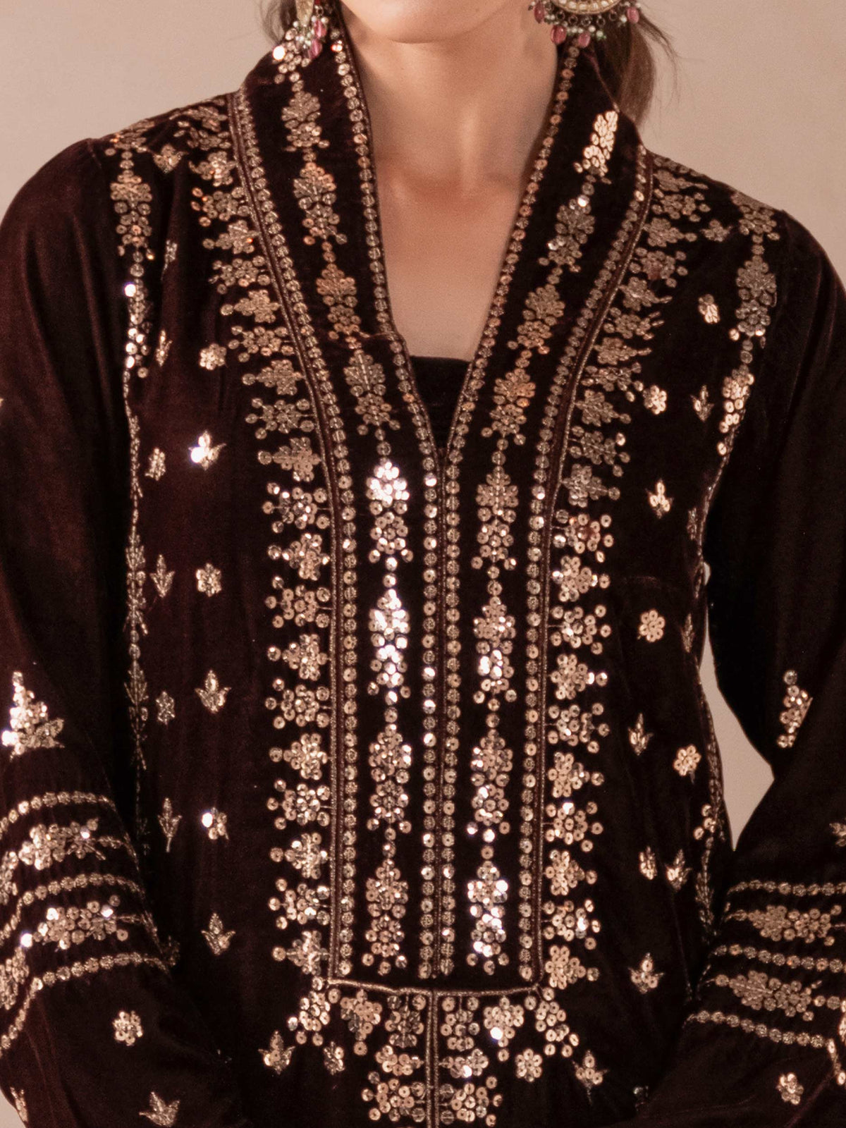 Lime Light | Velvet Pret | V-08 by Lime Light - Designer Dress - Type: Ladies Clothes - Available at Libayah - 100% Original