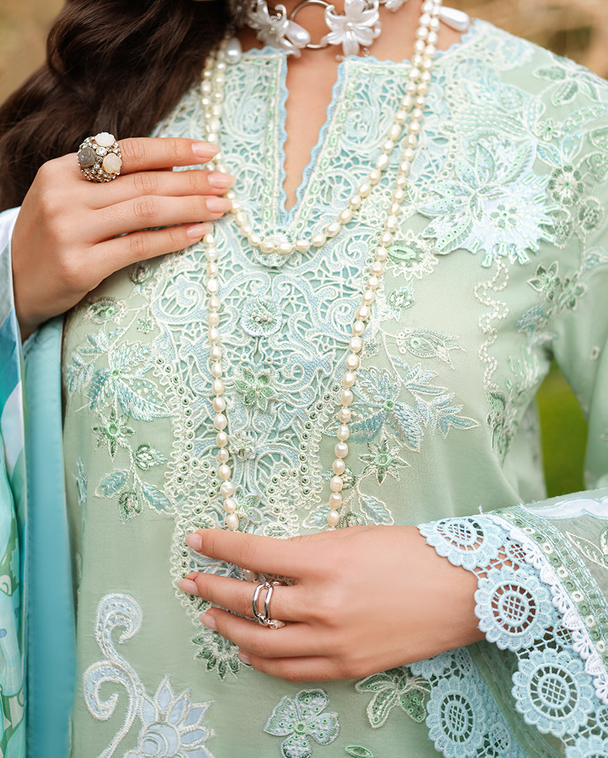 Mushq | Amoi Luxury Lawn | Love Escape - by Libayah - Registered Vendor of : Mushq - 100% Original Designer Dress