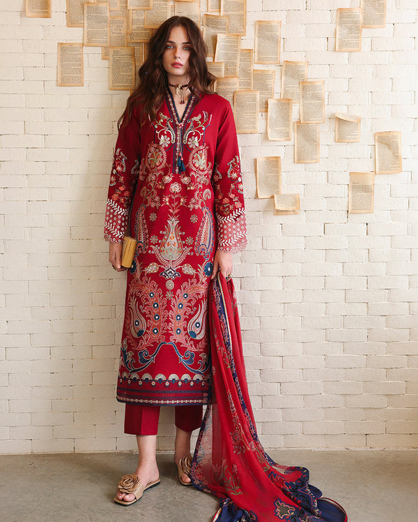 Mushq | The Secret Garden Lawn | Luma Bloom by Mushq - Designer Dress  - Type : Ladies Clothes - Available at Libayah - 100% Original 
