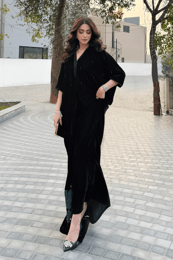 Erum Khan | Velvet Edit | Lumen - Designer Dress - Type : Ladies Clothes - Available at Libayah - 100% Original