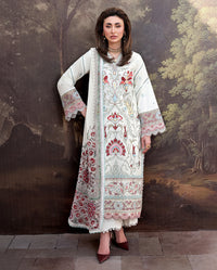 Roheenaz | Floral Reverie Luxury Lawn | Lunar Glow by Roheenaz - Designer Dress  - Type : Ladies Clothes - Available at Libayah - 100% Original 