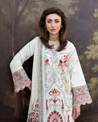 Roheenaz | Floral Reverie Luxury Lawn | Lunar Glow by Roheenaz - Designer Dress  - Type : Ladies Clothes - Available at Libayah - 100% Original 