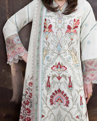 Roheenaz | Floral Reverie Luxury Lawn | Lunar Glow by Roheenaz - Designer Dress  - Type : Ladies Clothes - Available at Libayah - 100% Original 