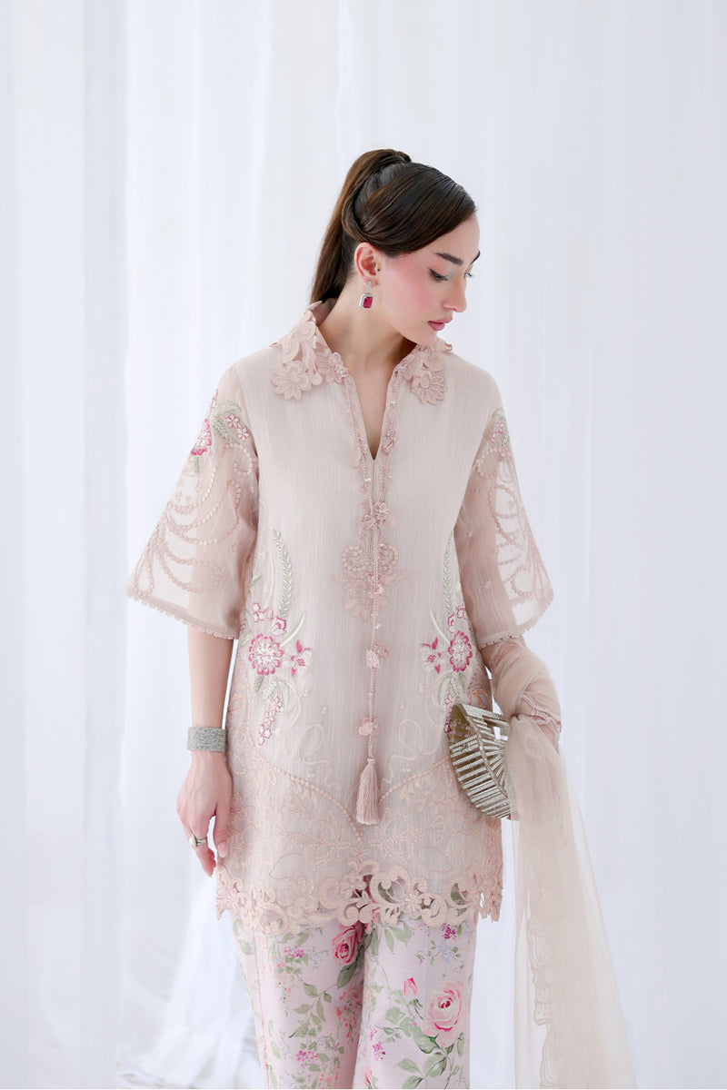 Saira Rizwan | Lael Silk Edit 26 | LUNELLE-SRLC26-03 by Saira Rizwan - Designer Dress  - Type : Ladies Clothes - Available at Libayah - 100% Original 