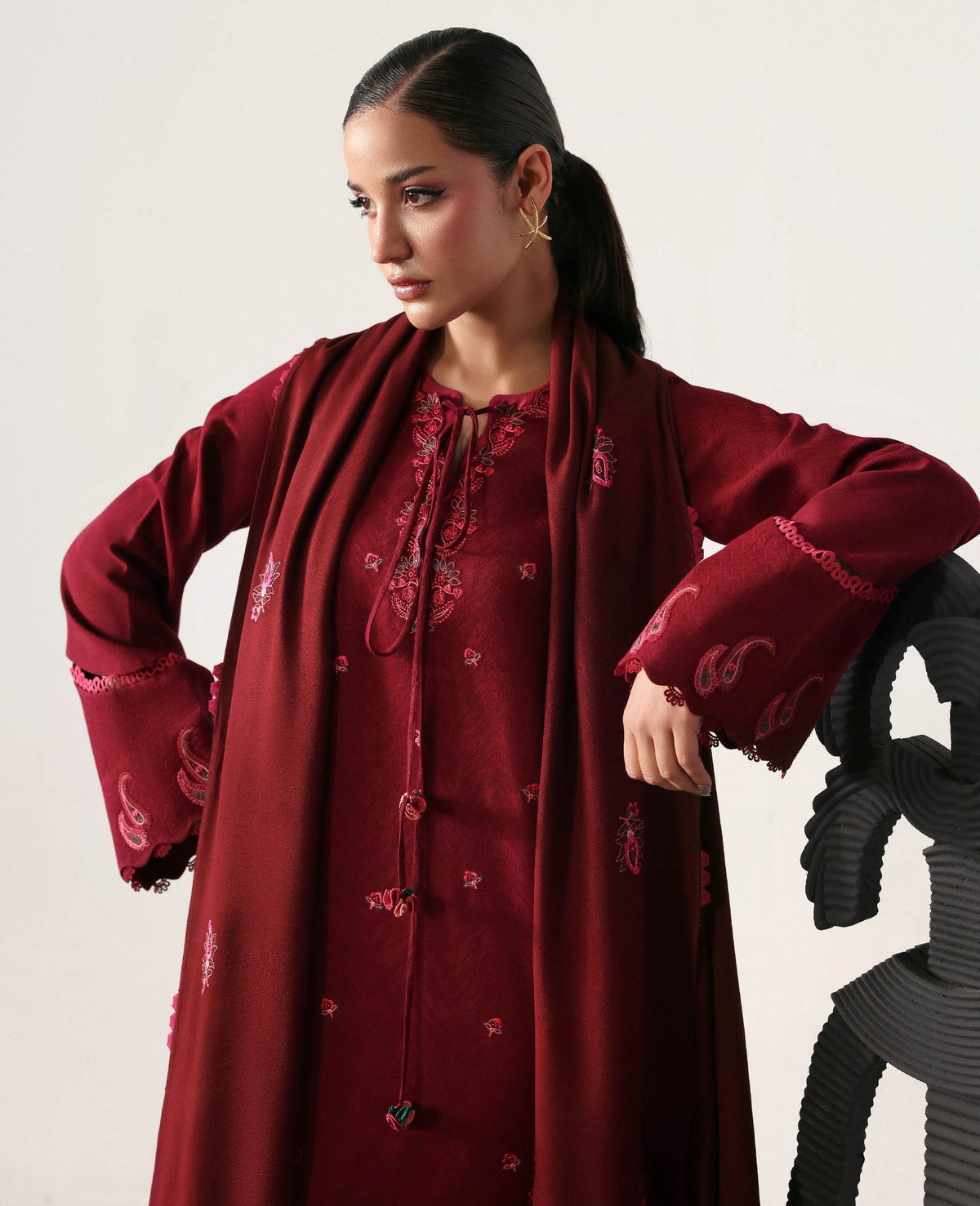 Republic Womenswear | Basics Winter 25 | Luneve by Republic Womenswear - Designer Dress  - Type : Ladies Clothes - Available at Libayah - 100% Original 