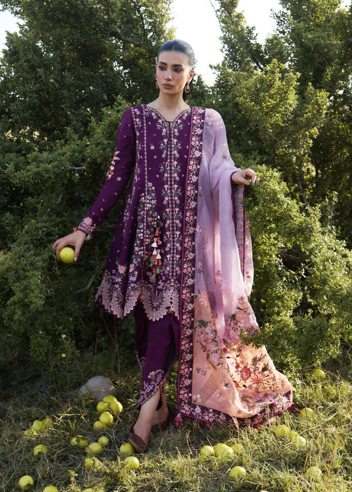 Hussain Rehar | Jinan 26 | Lyla by Hussain Rehar - Designer Dress  - Type : Ladies Clothes - Available at Libayah - 100% Original 