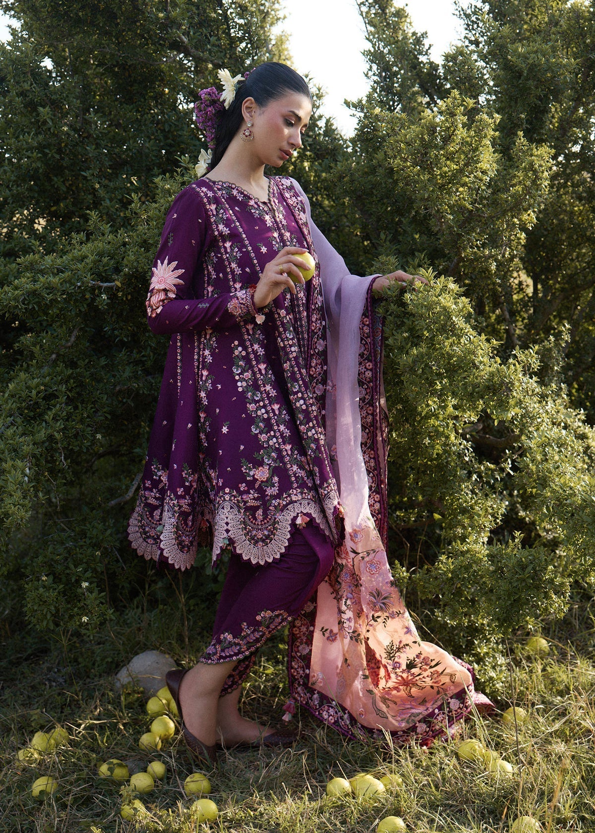 Hussain Rehar | Jinan 26 | Lyla by Hussain Rehar - Designer Dress  - Type : Ladies Clothes - Available at Libayah - 100% Original 