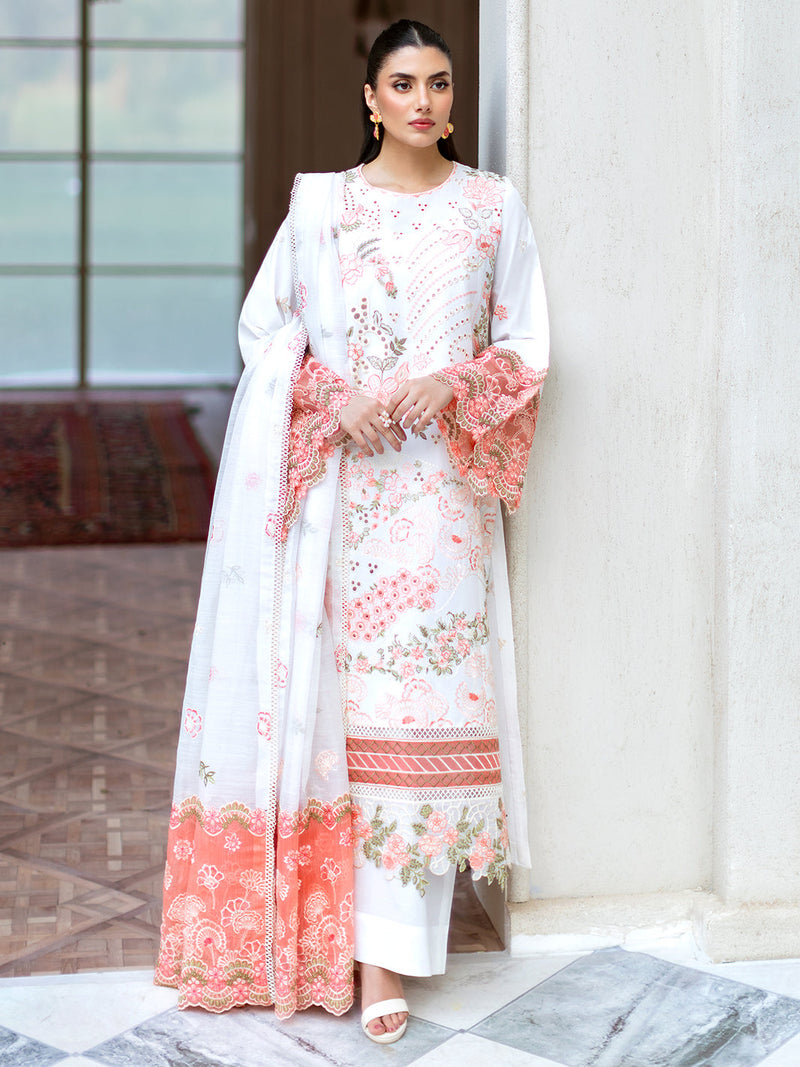 Mahnur | Sophie Luxury Lawn 25 | Lyra by Mahnur - Designer Dress - Type: Ladies Clothes - Available at Libayah - 100% Original