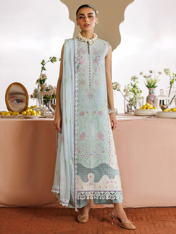 Mahnur | Morbagh Luxury Lawn 26 | M-01 - by Libayah - Registered Vendor of : Mahnur - 100% Original Designer Dress