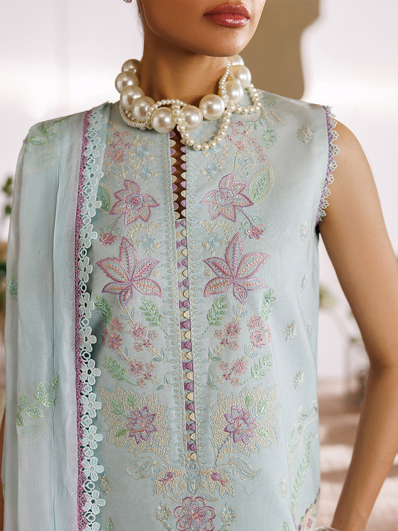 Mahnur | Morbagh Luxury Lawn 26 | M-01 - by Libayah - Registered Vendor of : Mahnur - 100% Original Designer Dress