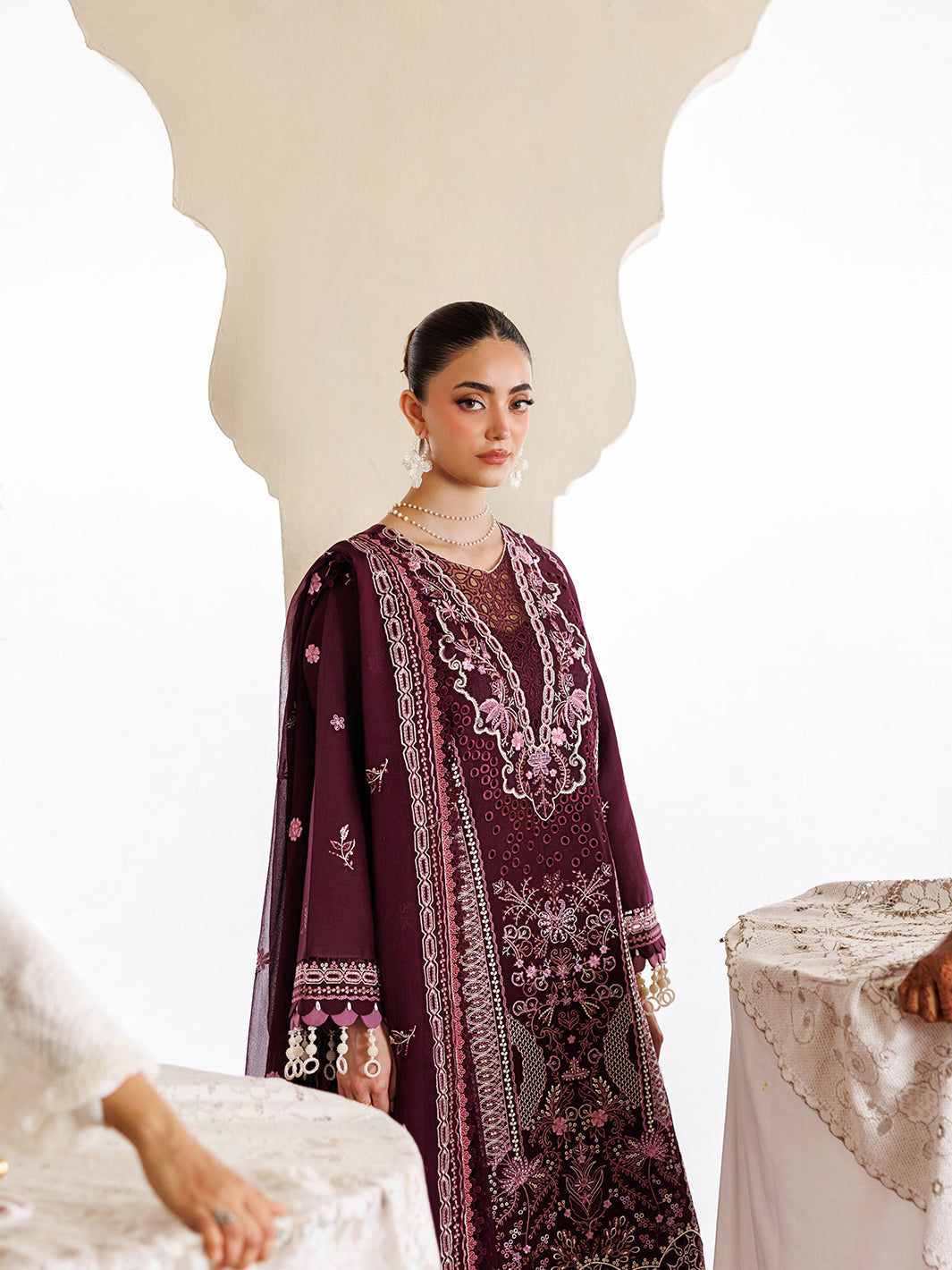 Mahnur | Morbagh Luxury Lawn 26 | M-02 - by Libayah - Registered Vendor of : Mahnur - 100% Original Designer Dress