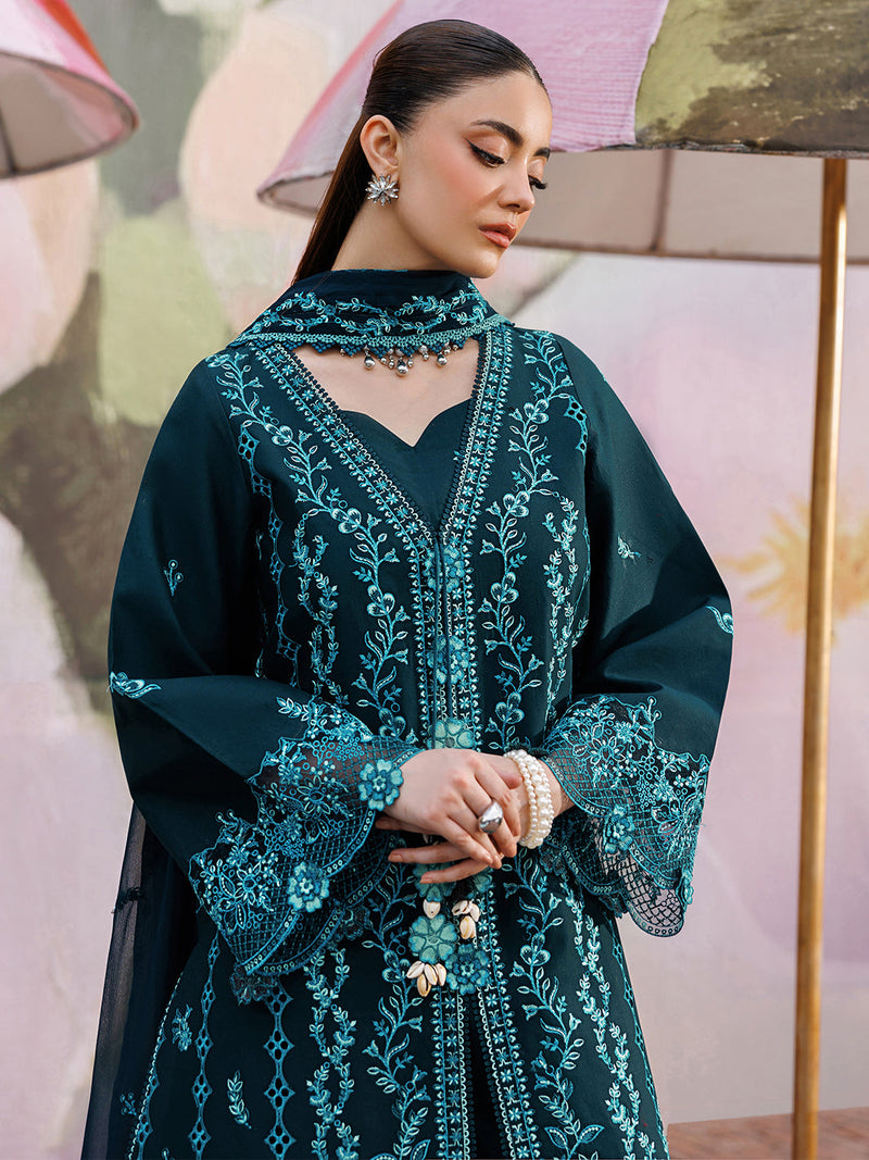 Mahnur | Morbagh Luxury Lawn 26 | M-04 - by Libayah - Registered Vendor of : Mahnur - 100% Original Designer Dress