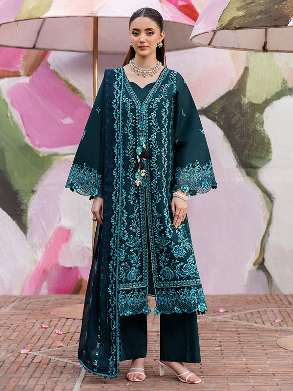 Mahnur | Morbagh Luxury Lawn 26 | M-04 - by Libayah - Registered Vendor of : Mahnur - 100% Original Designer Dress