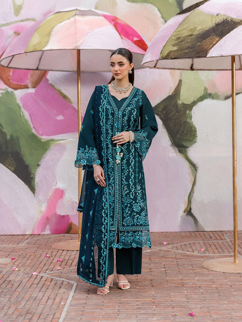 Mahnur | Morbagh Luxury Lawn 26 | M-04 - by Libayah - Registered Vendor of : Mahnur - 100% Original Designer Dress
