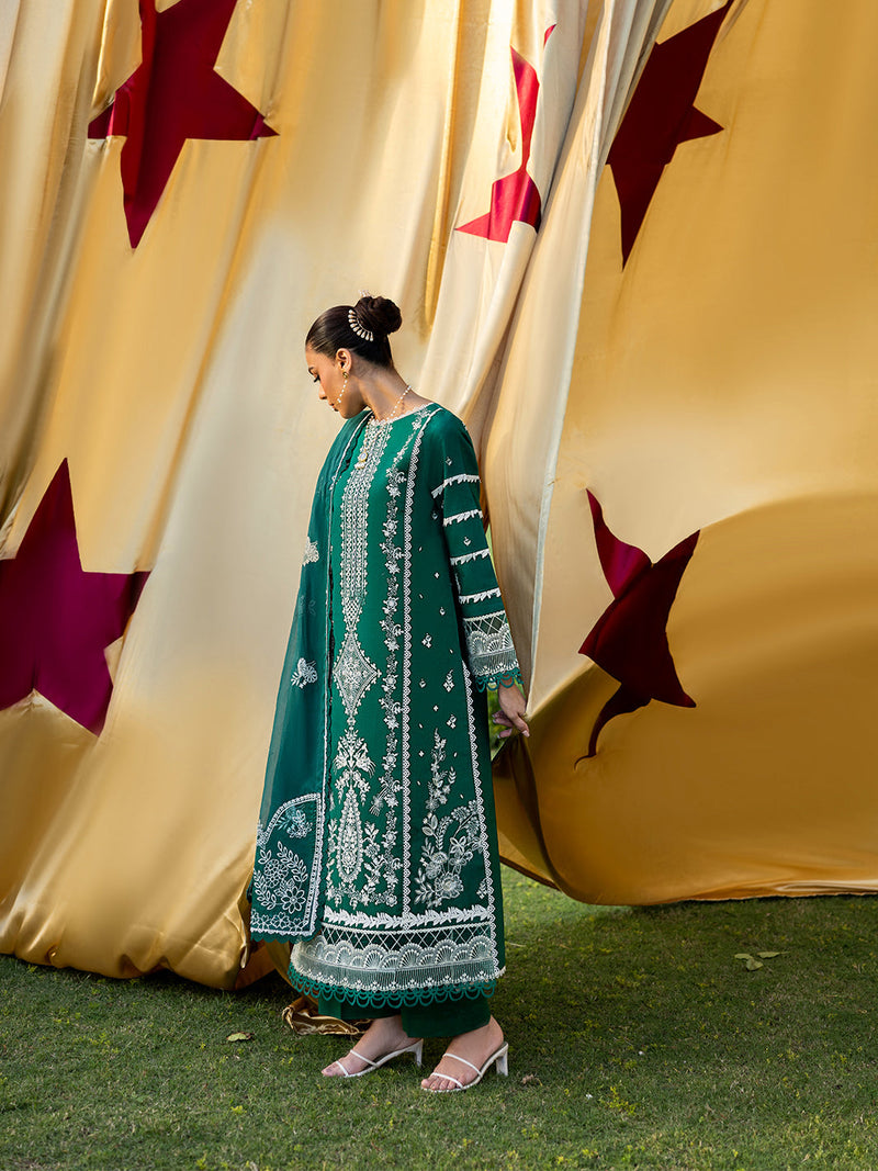 Mahnur | Morbagh Luxury Lawn 26 | M-09 - by Libayah - Registered Vendor of : Mahnur - 100% Original Designer Dress