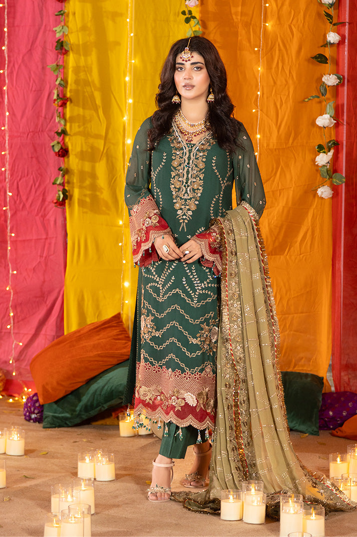 M-102 Zarva – authentic Pakistani formal dress from the Imrozia Premium Shagun Formals collection for women in the UK