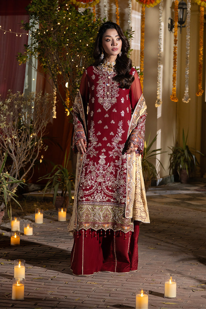 M-109 Hoorain – authentic Pakistani formal dress from the Imrozia Premium Shagun Formals collection for women in the UK