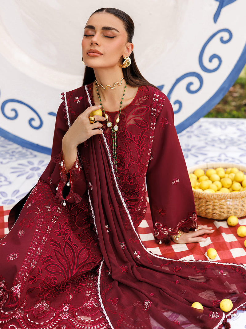 Mahnur | Morbagh Luxury Lawn 26 | M-13 - by Libayah - Registered Vendor of : Mahnur - 100% Original Designer Dress