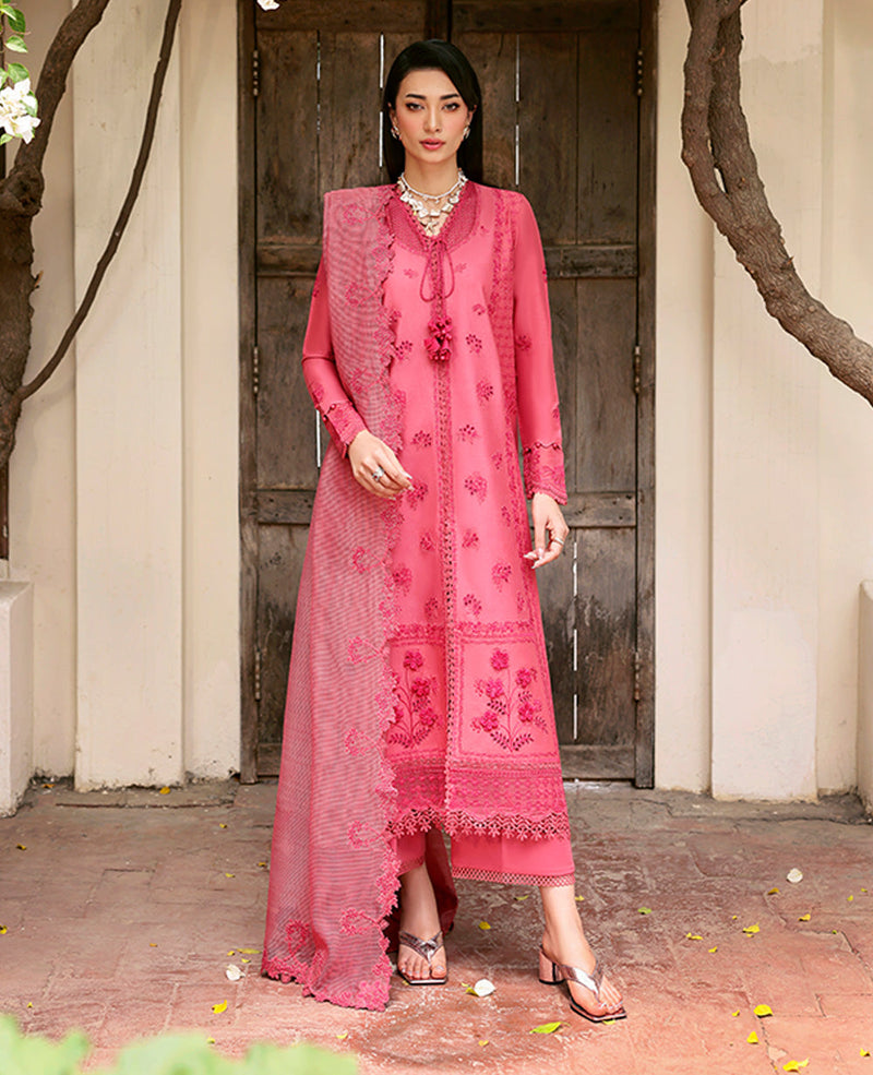 Republic Womenswear | Embroidered Pret | M-148 by Republic Womenswear - Designer Dress  - Type : Ladies Clothes - Available at Libayah - 100% Original 