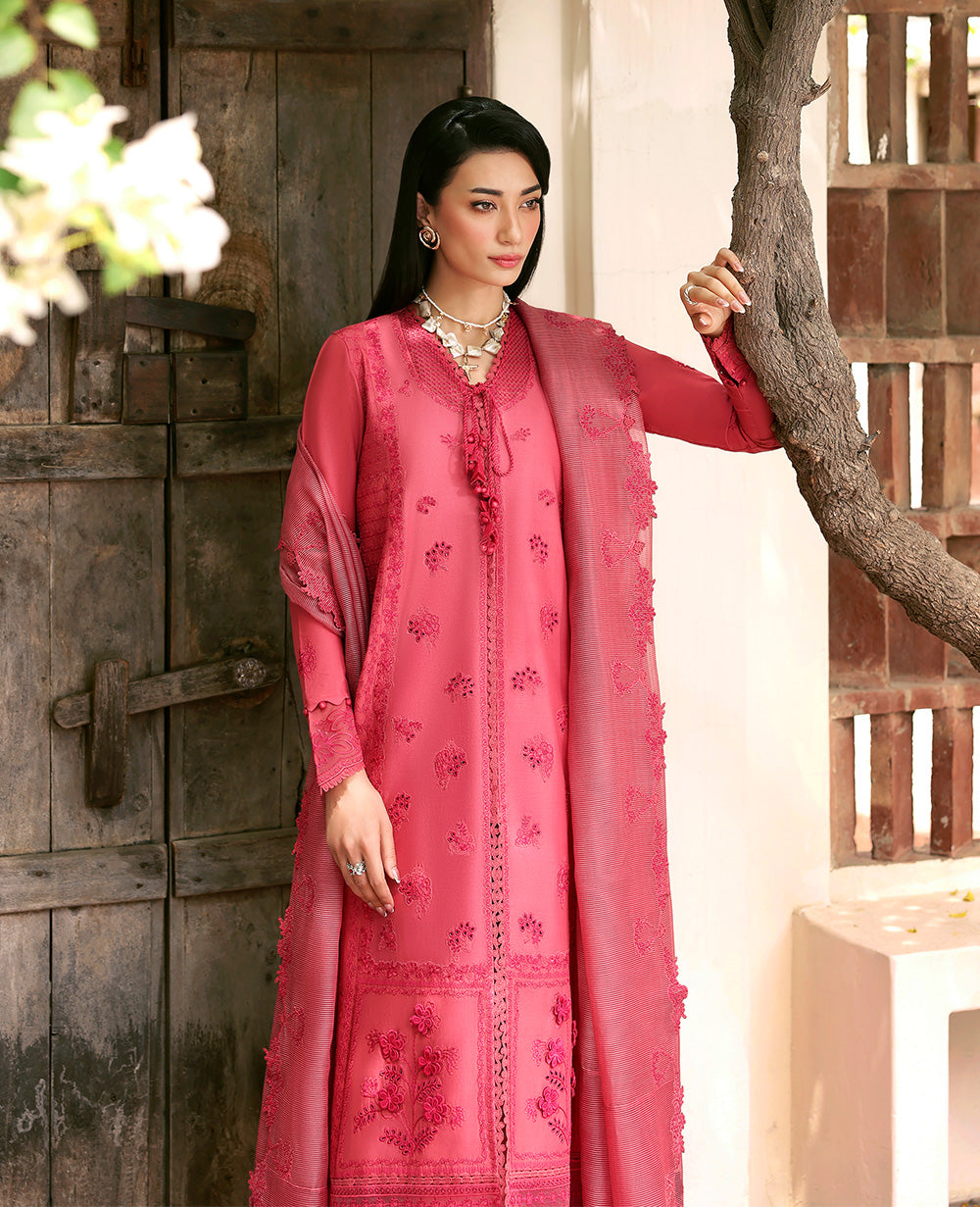 Republic Womenswear | Embroidered Pret | M-148 by Republic Womenswear - Designer Dress  - Type : Ladies Clothes - Available at Libayah - 100% Original 