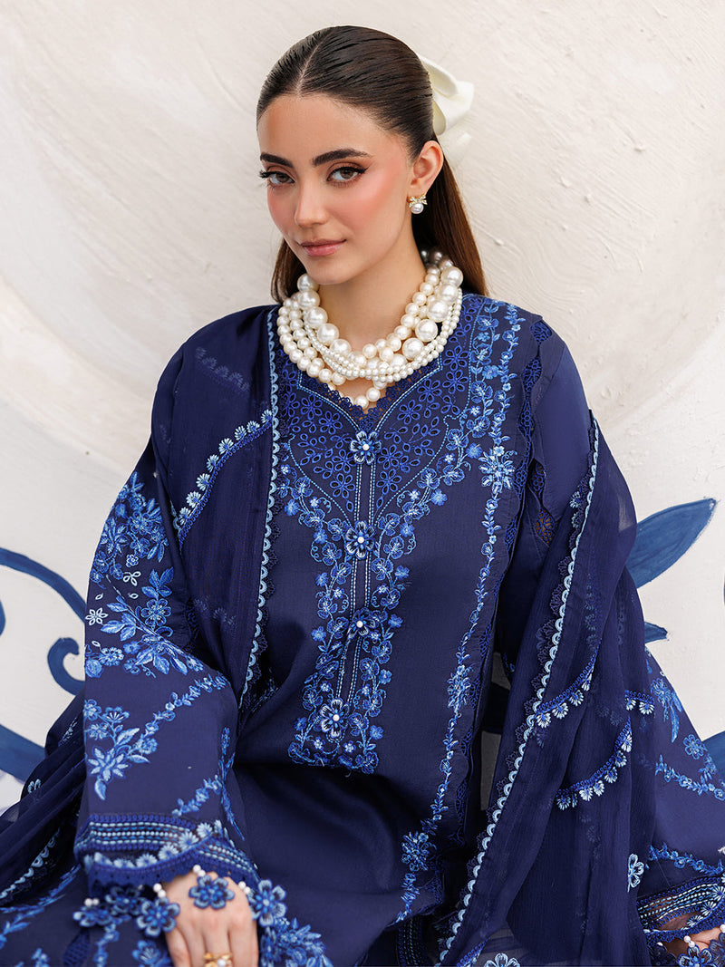 Mahnur | Morbagh Luxury Lawn 26 | M-14 - by Libayah - Registered Vendor of : Mahnur - 100% Original Designer Dress