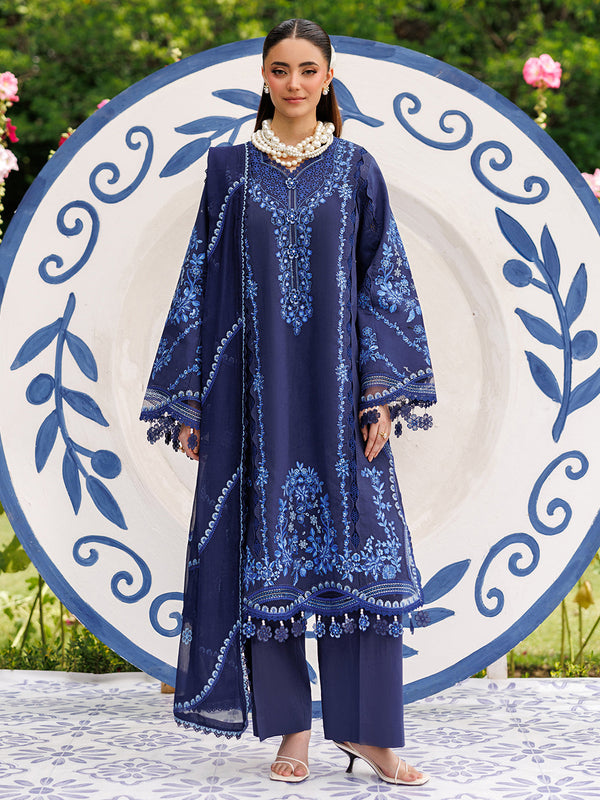 Mahnur | Morbagh Luxury Lawn 26 | M-14 - by Libayah - Registered Vendor of : Mahnur - 100% Original Designer Dress