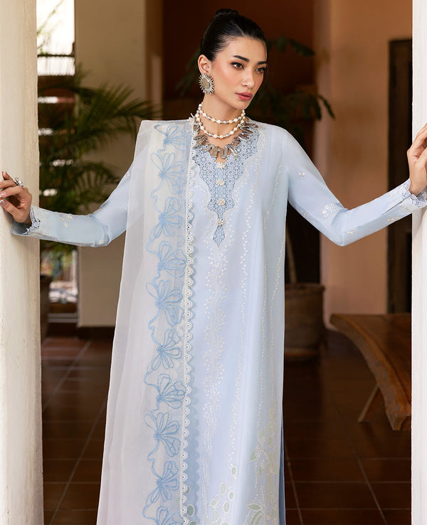 Republic Womenswear | Embroidered Pret | M-151 by Republic Womenswear - Designer Dress  - Type : Ladies Clothes - Available at Libayah - 100% Original 