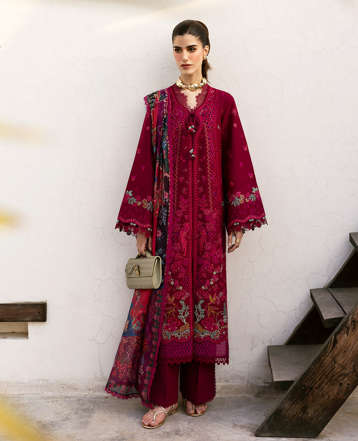 Republic Womenswear | Embroidered Pret | M-153 by Republic Womenswear - Designer Dress  - Type : Ladies Clothes - Available at Libayah - 100% Original 