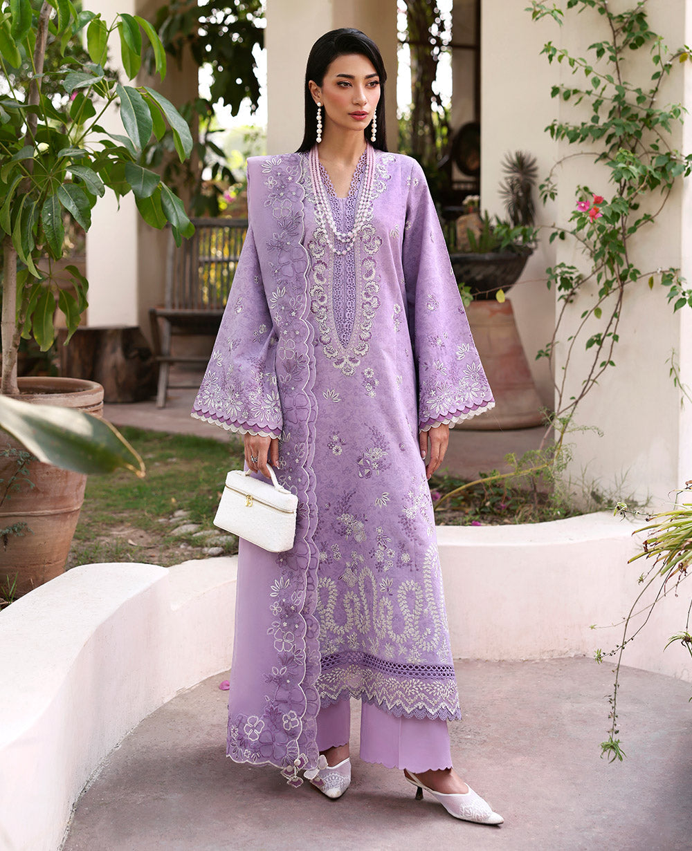 Republic Womenswear | Embroidered Pret | M-154 by Republic Womenswear - Designer Dress  - Type : Ladies Clothes - Available at Libayah - 100% Original 