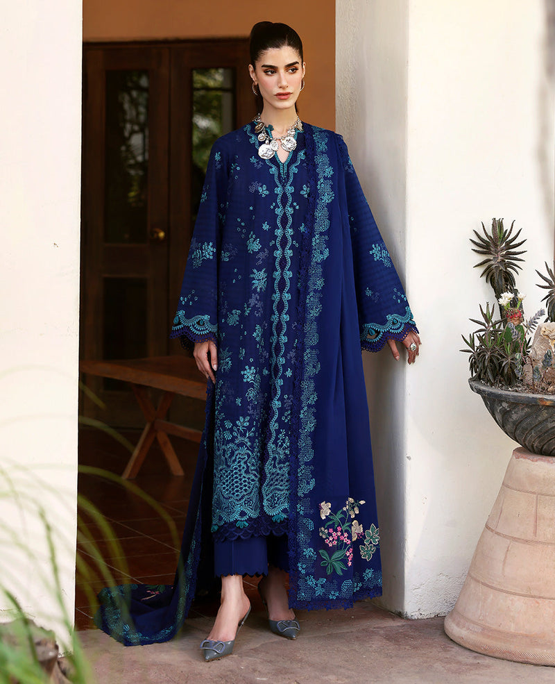 Republic Womenswear | Embroidered Pret | M-156 by Republic Womenswear - Designer Dress  - Type : Ladies Clothes - Available at Libayah - 100% Original 