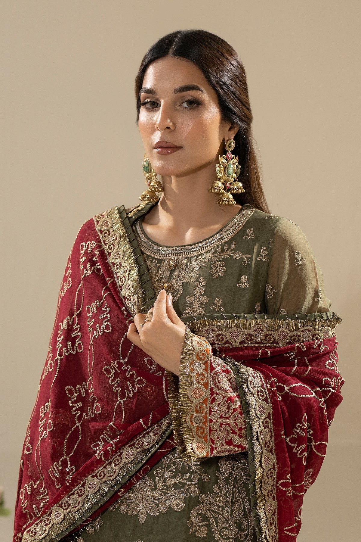 Imrozia Premium | Nisha Collection | M-81 ALEHA by Imrozia Premium - Designer Dress - Type: Ladies Clothes - Available at Libayah - 100% Original