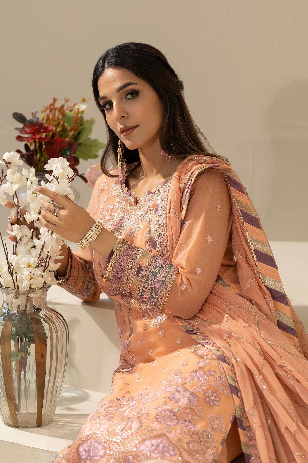 Imrozia Premium | Nisha Collection | M-83 ZIMAL by Imrozia Premium - Designer Dress - Type: Ladies Clothes - Available at Libayah - 100% Original