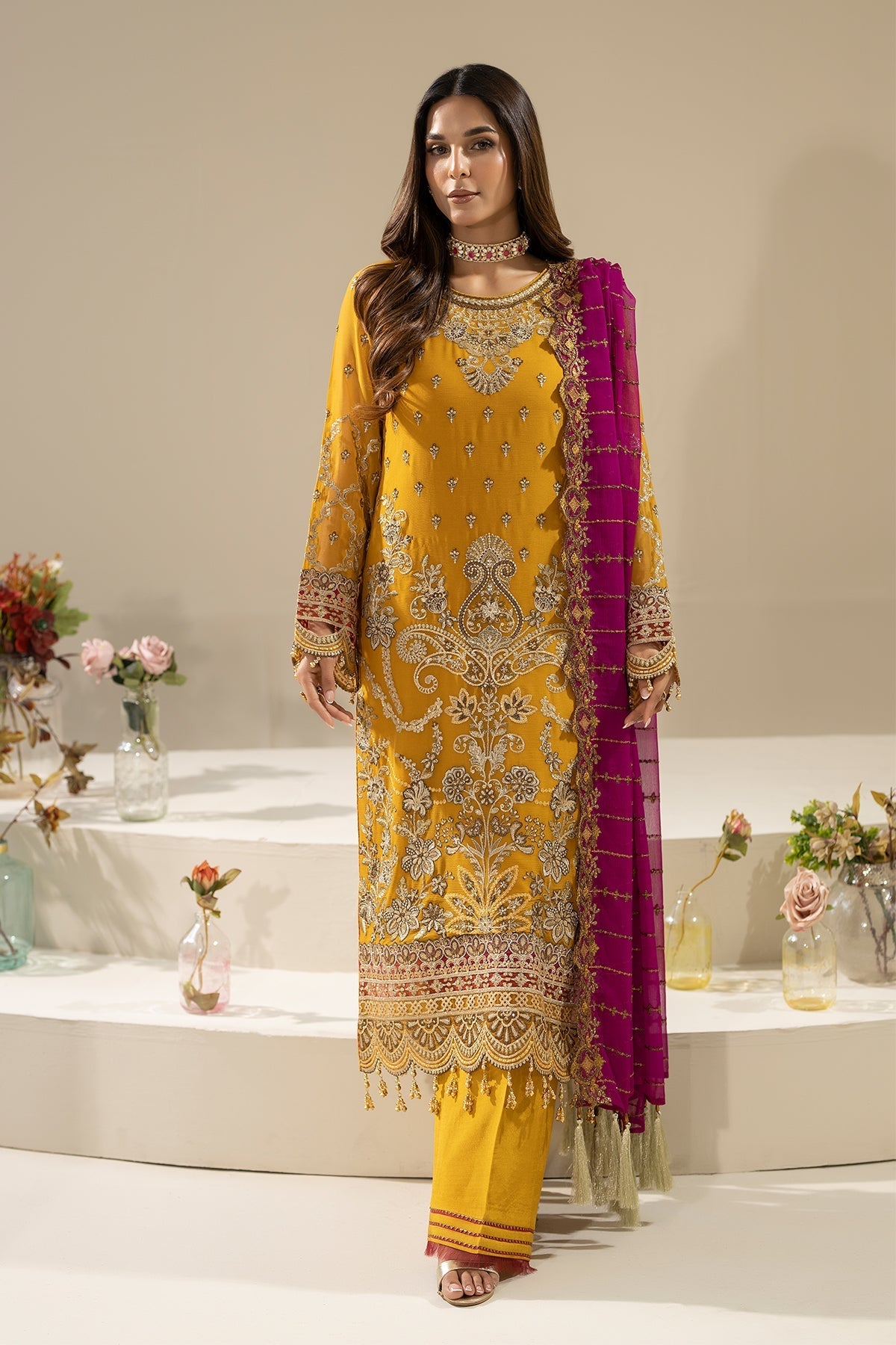 Imrozia Premium | Nisha Collection | M-86 ZOHAL by Imrozia Premium - Designer Dress - Type: Ladies Clothes - Available at Libayah - 100% Original