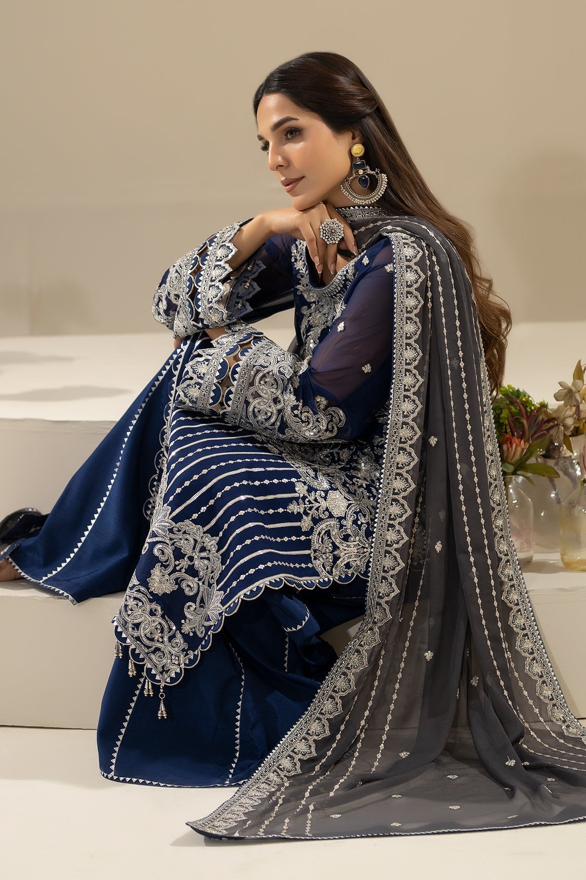 Imrozia Premium | Nisha Collection | M-89 LAMIYA by Imrozia Premium - Designer Dress - Type: Ladies Clothes - Available at Libayah - 100% Original