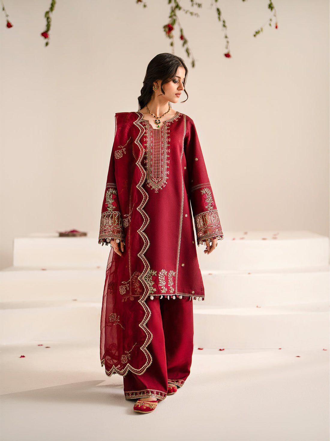 Fozia Khalid | Eid Edit 24 | Maya by Fozia Khalid - Designer Dress - Type: Ladies Clothes - Available at Libayah - 100% Original
