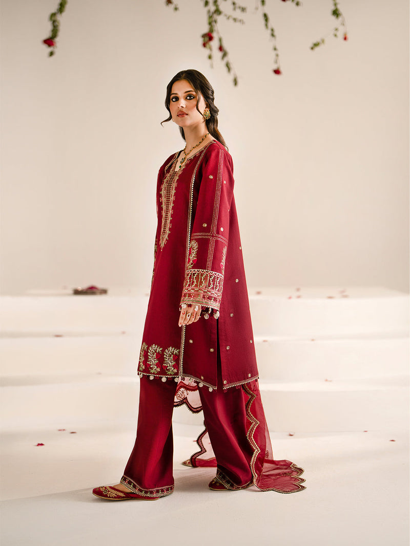 Fozia Khalid | Eid Edit 24 | Maya by Fozia Khalid - Designer Dress - Type: Ladies Clothes - Available at Libayah - 100% Original