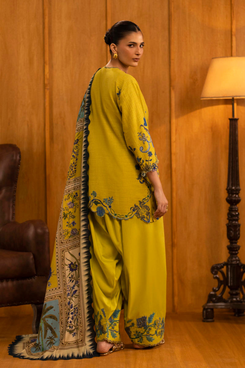 Sana Safinaz | Muzlin Winter 25 | M253-004A by Sana Safinaz - Designer Dress - Type : Ladies Clothes - Available at Libayah - 100% Original 