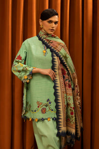 Sana Safinaz | Muzlin Winter 25 | M253-004B by Sana Safinaz - Designer Dress - Type : Ladies Clothes - Available at Libayah - 100% Original 