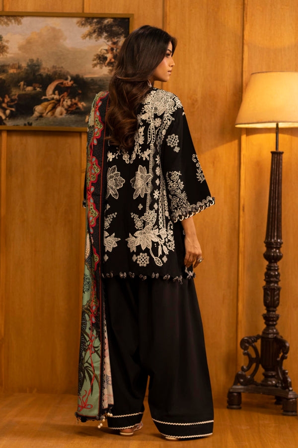 Sana Safinaz | Muzlin Winter 25 | M253-005A by Sana Safinaz - Designer Dress - Type : Ladies Clothes - Available at Libayah - 100% Original 