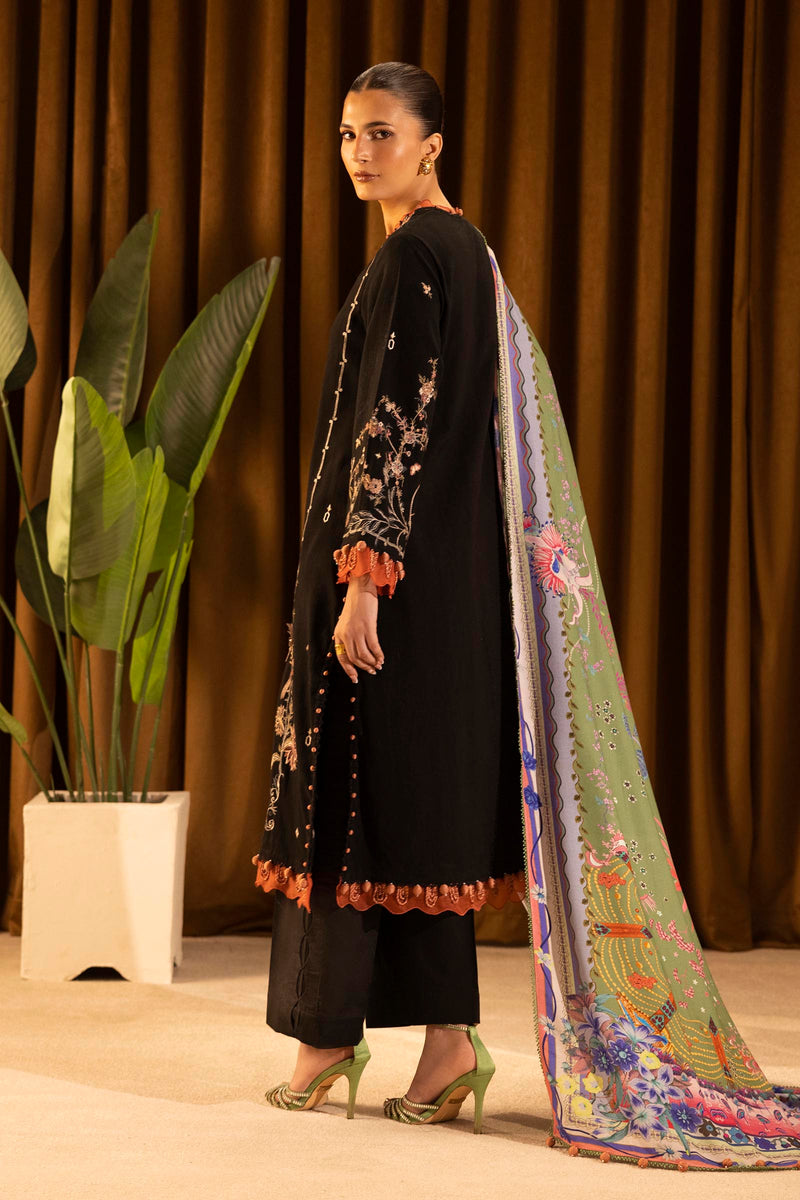 Sana Safinaz | Muzlin Winter 25 | M253-006A by Sana Safinaz - Designer Dress - Type : Ladies Clothes - Available at Libayah - 100% Original 