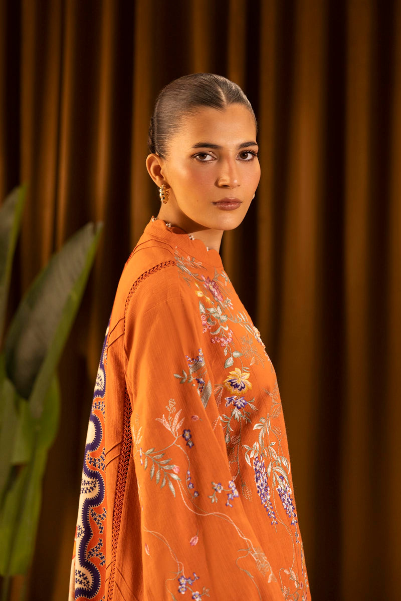 Sana Safinaz | Muzlin Winter 25 | M253-009B by Sana Safinaz - Designer Dress - Type : Ladies Clothes - Available at Libayah - 100% Original 