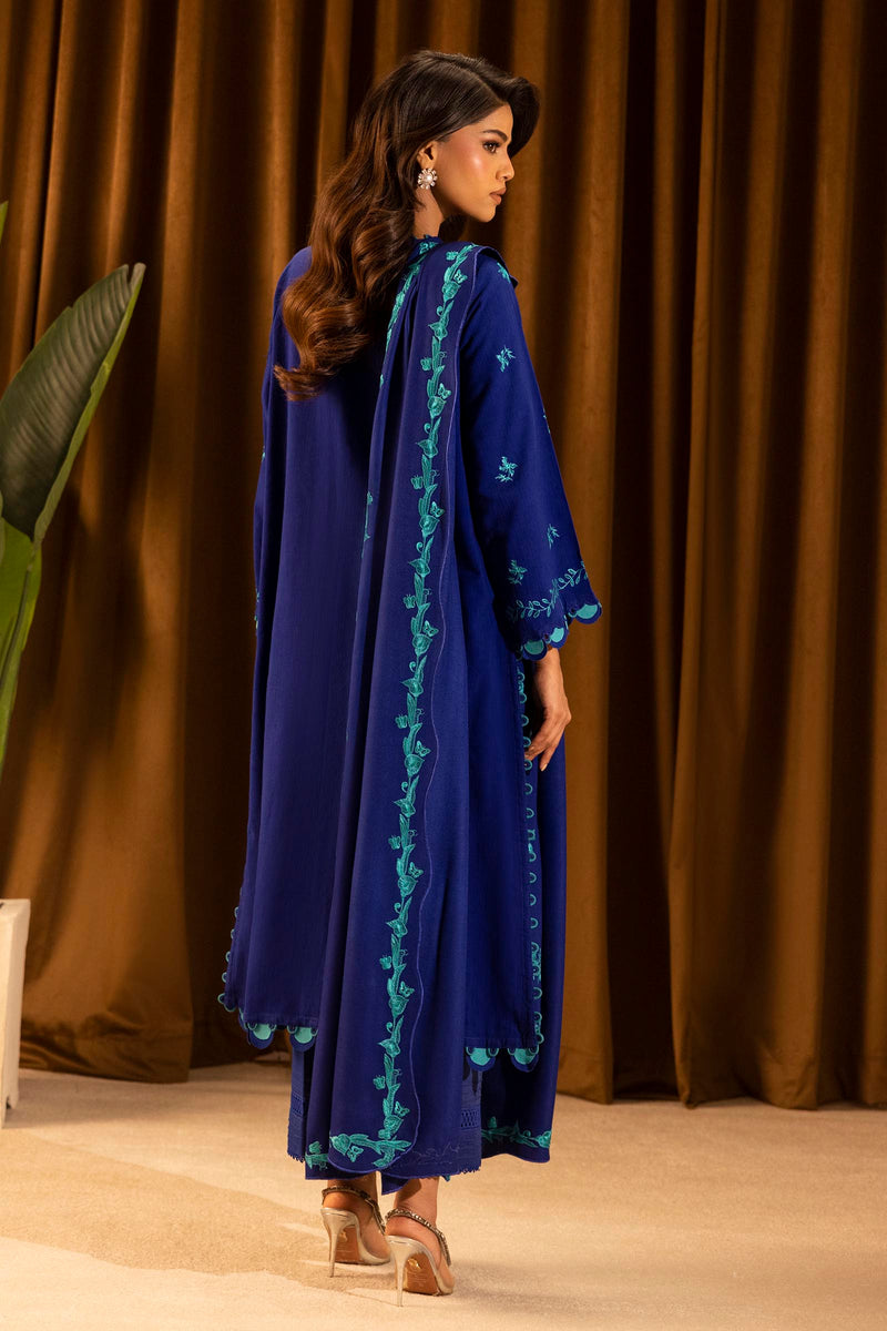 Sana Safinaz | Muzlin Winter 25 | 010B by Sana Safinaz - Designer Dress - Type : Ladies Clothes - Available at Libayah - 100% Original 