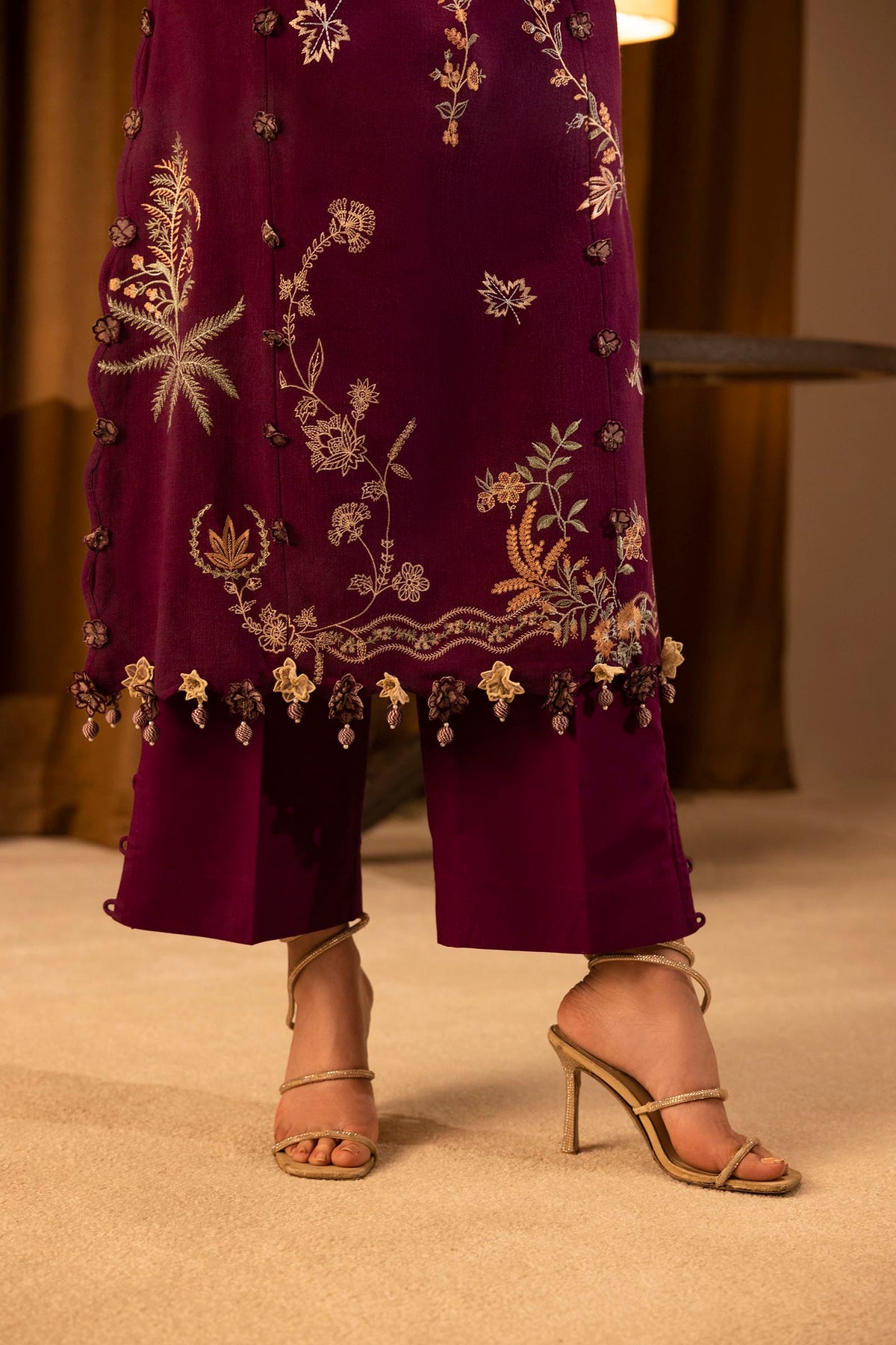 Sana Safinaz | Muzlin Winter 25 | 011B by Sana Safinaz - Designer Dress - Type : Ladies Clothes - Available at Libayah - 100% Original 
