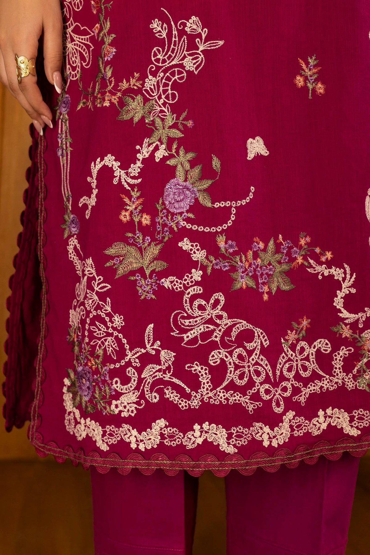 Sana Safinaz | Muzlin Winter 25 | 012A by Sana Safinaz - Designer Dress - Type : Ladies Clothes - Available at Libayah - 100% Original 